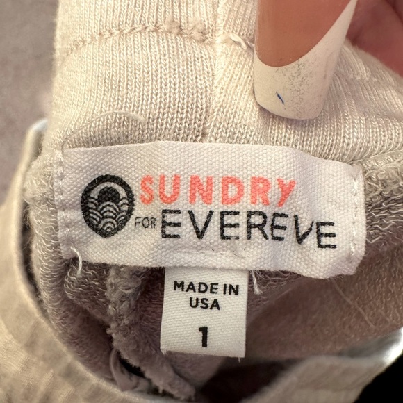 SUNDRY EVEREVE Tie Dye Jogger Pants Drawstring waist Lounge Comfy Jogger size S - Picture 10 of 11